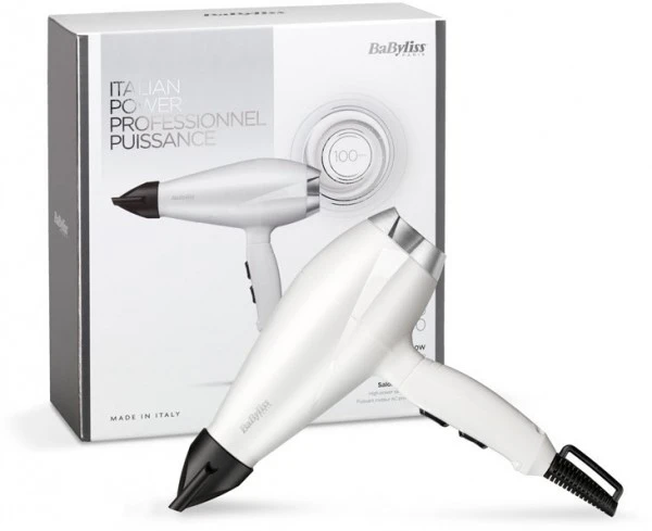 BaByliss 6704WE 2000W Power Pro Haartrockner WeiĂ â Bild 2