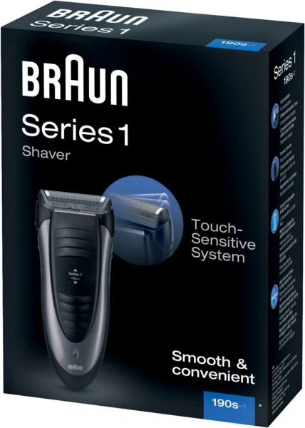 Braun Series 1 190s-1 Elektrorasierer Dunkelgrau – Bild 6