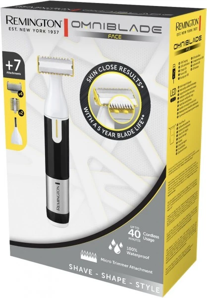 Remington HG2000 Omniblade Face Bartschneider WeiĂ/schwarz/silber â Bild 3