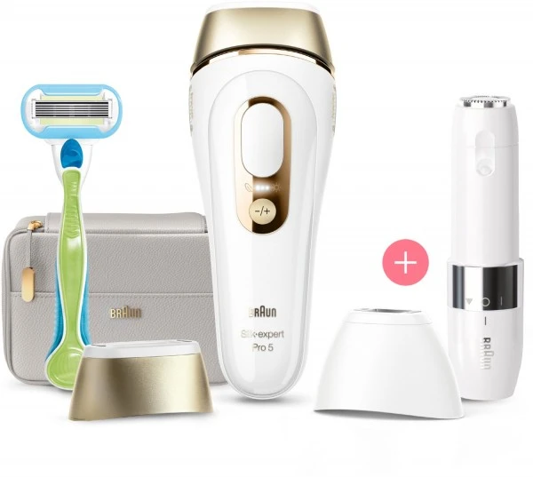 Braun PL5159 Silk-expert Pro 5 IPL Haarentfernungssystem WeiĂ/gold â Bild 3
