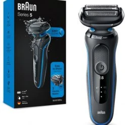 Braun 50-B1000s Series 5 Trocken-Nass Rasierer Schwarz/blau