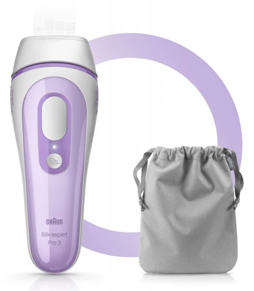 Braun PL3012 Silk Expert Pro 3 IPL Haarentfernungssystem Weiß/lila – Bild 5