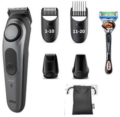 Braun BT7320 BeardTrimmer Bart Und Haarschneider Schwarz