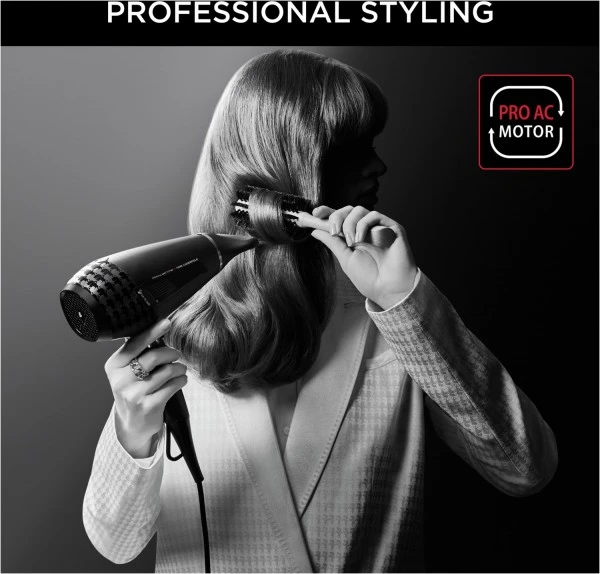 Rowenta CV888L K/Pro Stylist Haartrockner Schwarz/weiĂ/rot â Bild 2