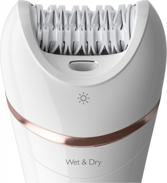Philips BRE730/10 Satinelle Advanced Epilierer Weiß/rosa – Bild 2