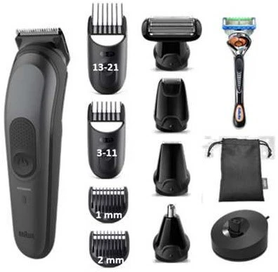Braun MGK 7321 MultiGroomingKit Schwarz