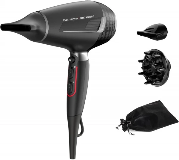 Rowenta CV888L K/Pro Stylist Haartrockner Schwarz/weiĂ/rot