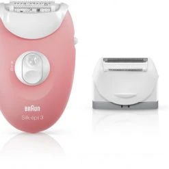 Braun SE 3-44 Silk·epil3 Epilierer Flamingo/weiß