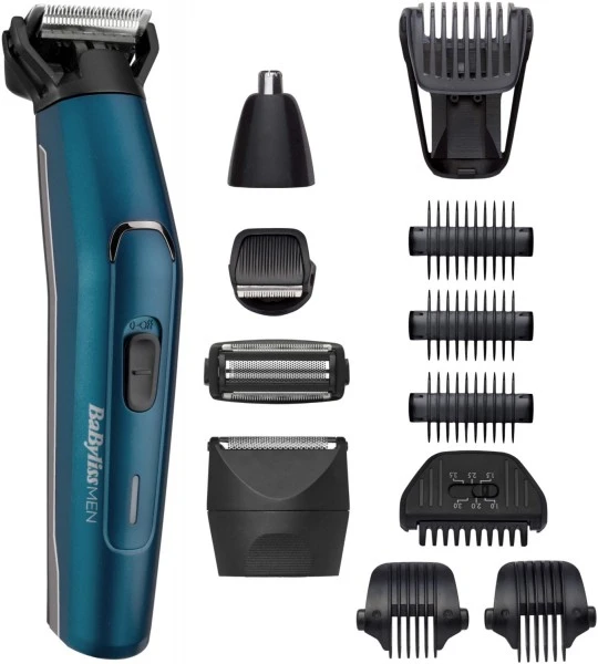 BaByliss MT890E 12in1 Face & Body Kit Multigroomer Blau
