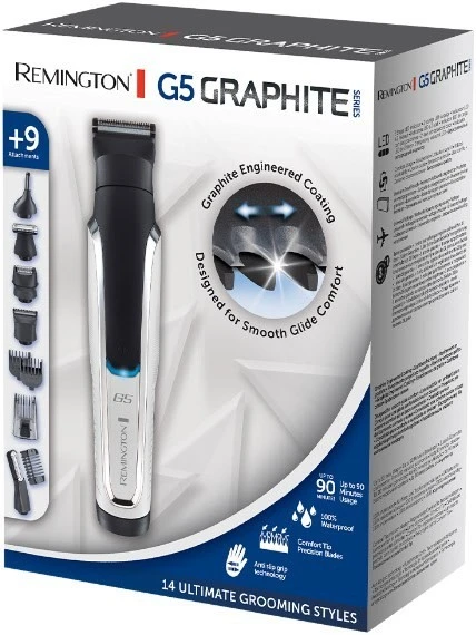 Remington PG 5000 Personal Groomer Bartschneider Schwarz/silber â Bild 2