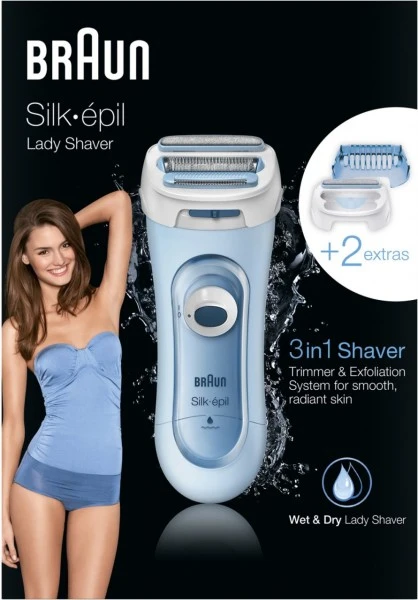 Braun LS 5160 Silk-epil Damenrasierer Blau â Bild 3