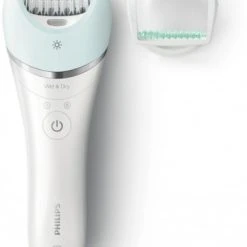 Philips BRE610/00 Satinelle Advanced Epilierer Weiß/grün