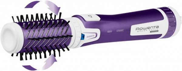 Rowenta CF9530F0 Brush Activ Volum & Shine Warmluft-Stylingbürste Weiß/violett 6 Rowenta CF9530F0 Brush Activ Volum & Shine Warmluft-Stylingbürste Weiß/violett – Bild 6