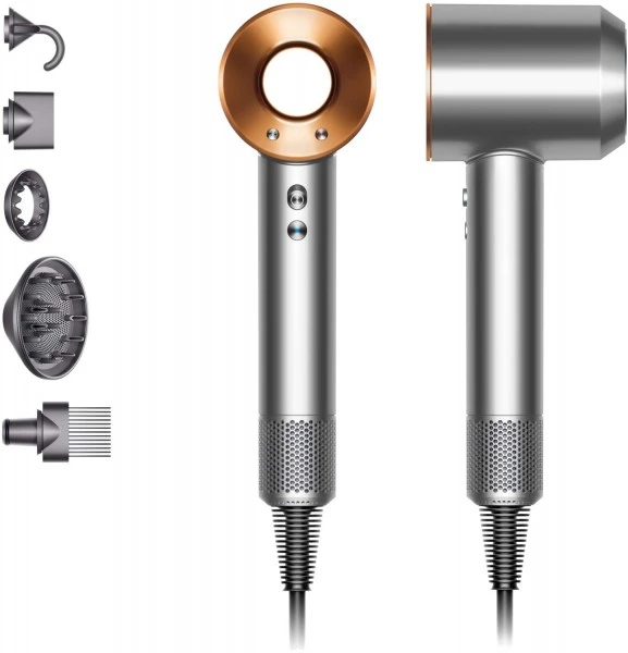 Dyson Supersonic HD07 Haartrockner Nickel/kupfer