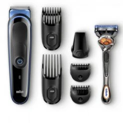 Braun MGK 3045 Körper- Haar- Trimmer Schwarz/blau