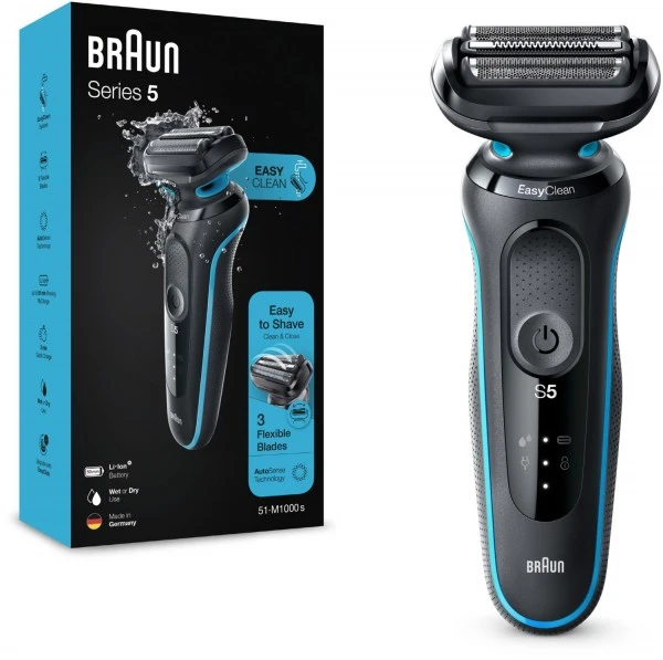 Braun 51-M1000s Series 5 Rasierer Schwarz/mint â Bild 4