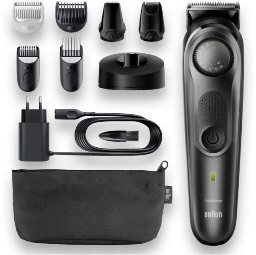Braun BT7350 BeardTrimmer Bart Und Haarschneider Schwarz