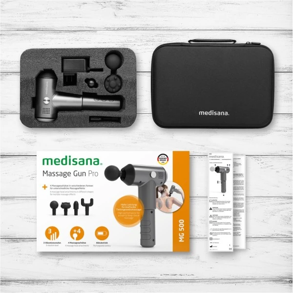 Medisana MG 500 Massagegerät Schwarz – Bild 2