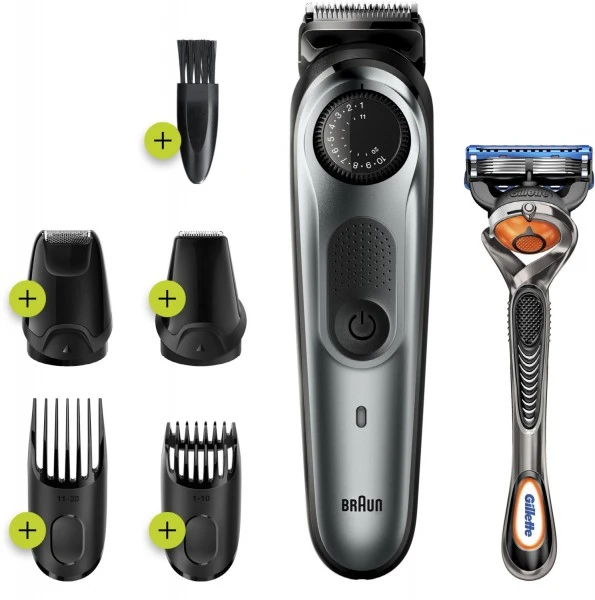 Braun BT 7220 BeardTrimmer Bartschneider Silber â Bild 3
