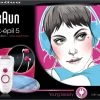Braun 5187 Silk-épil 5 Epilierer + Kopfhörer Weiß