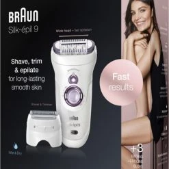 Braun 9-710 Silk-epil SensoSmart Epilierer Weiß