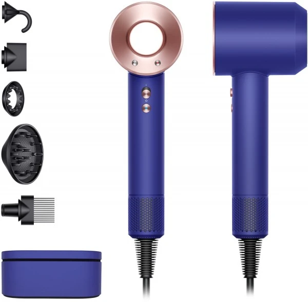 Dyson Supersonic HD07 + Paddlebrush Haartrockner Violettblau/rosĂ© â Bild 3