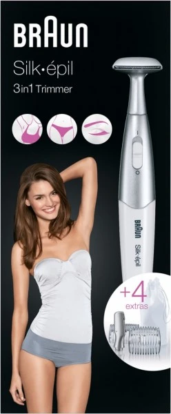 Braun FG 1100 Silk-epil Bikini Styler Damenrasierer WeiĂ â Bild 2