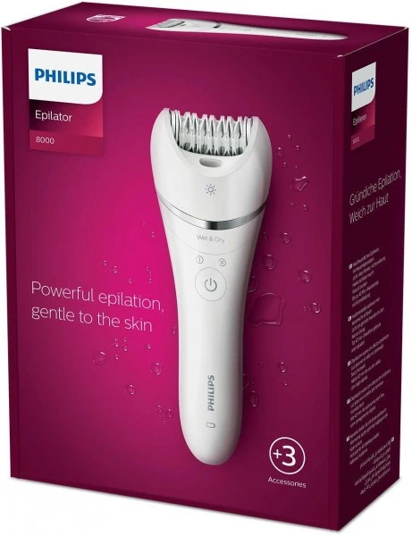 Philips BRE700/00 Satinelle Advanced Epilierer Weiß/chrome – Bild 4