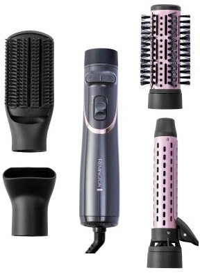 Remington AS 8606 Curl & Straight Confidence Haarstyler Anthrazit/rose 2 Remington AS 8606 Curl & Straight Confidence Haarstyler Anthrazit/rose – Bild 2