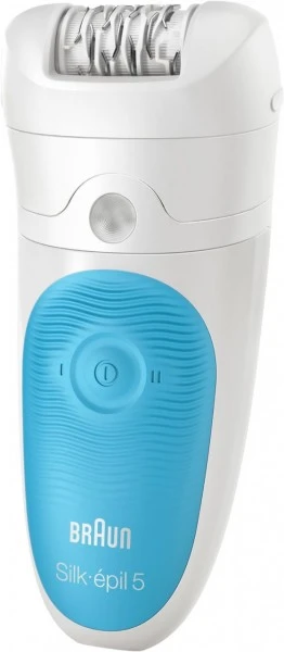 Braun Silk-Ă©pil 5 5-511 Kabelloser Wet & Dry Epilierer Mit Einem Aufsatz Blau â Bild 4