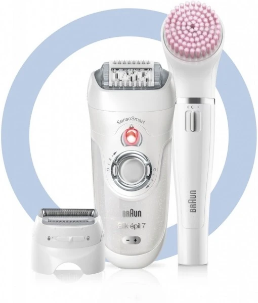Braun SES 7-875 BS Beauty Set 7 Epilierer Weiß – Bild 3