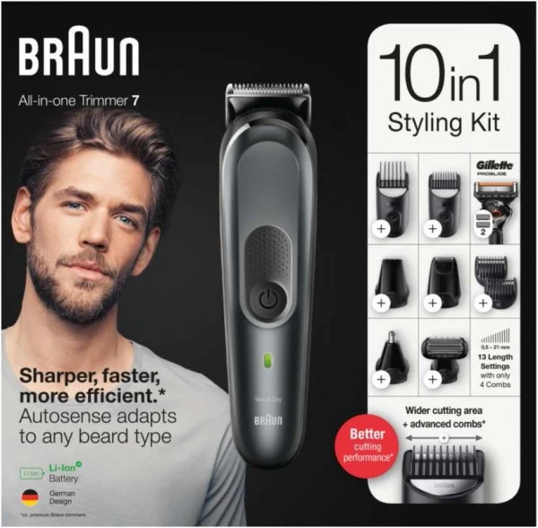 Braun MGK 7321 MultiGroomingKit Schwarz â Bild 2