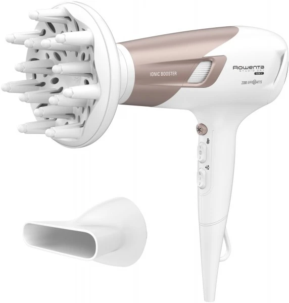 Rowenta CV5830 Studio Dry Glow Haartrockner Weiß/roségold