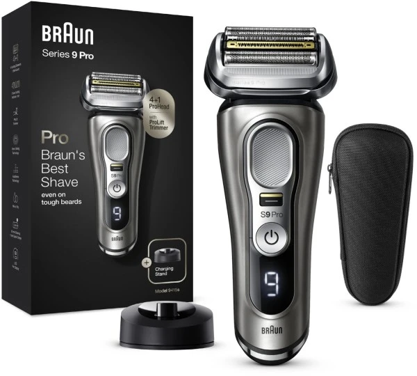 Braun 9415s Wet&dry Series 9 Rasierer Noble Metal
