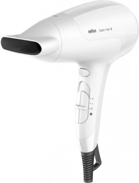 Braun HD380 PowerPerfection Satin Hair 3 Haartrockner Weiß