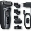 Braun 60-N4500cs Series 6 Rasierer Schwarz/grau