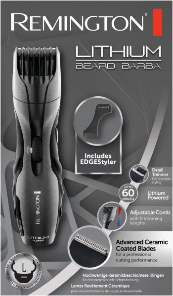 Remington MB350L Lithium Beard Barba Bartschneider Schwarz/anthrazit Matt â Bild 3