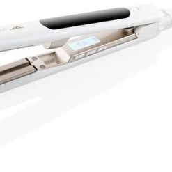 Eta Fenite Haarglätter Weiß/mocha