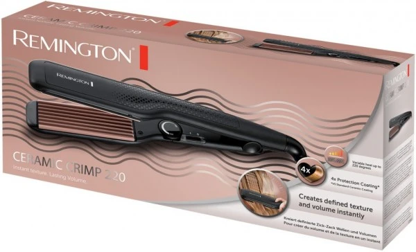 Remington S3580 Ceramic Crimp 220 Wellenformer Rose/schwarz â Bild 3