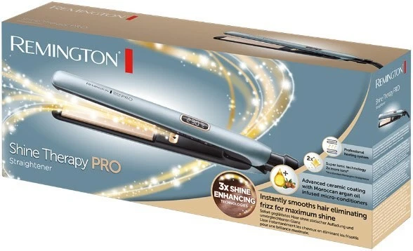 Remington S 9300 Shine Therapy Pro HaarglĂ€tter Blau â Bild 2