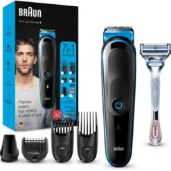Braun MGK 3242 MultiGroomingKit Bartschneider Schwarz/blau