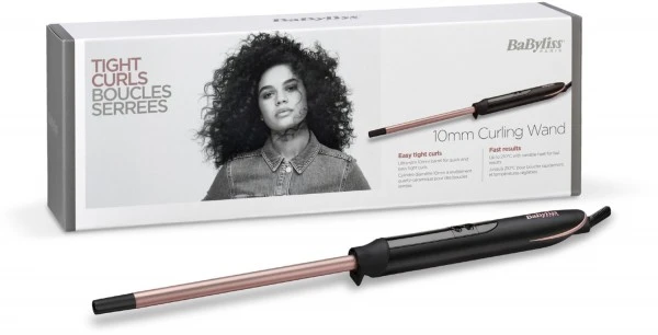 BaByliss C449E Tight Curls Wand Lockenstab Schwarz/bronze – Bild 2