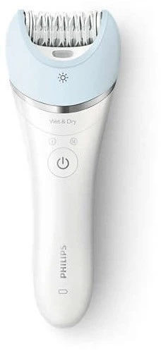 Philips BRE605/00 Satinelle Advanced Epilierer Weiß/blau