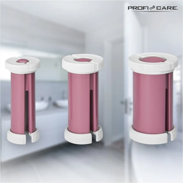 ProfiCare PC-LW 3028 Lockenwickler Weiß/bordeaux – Bild 3