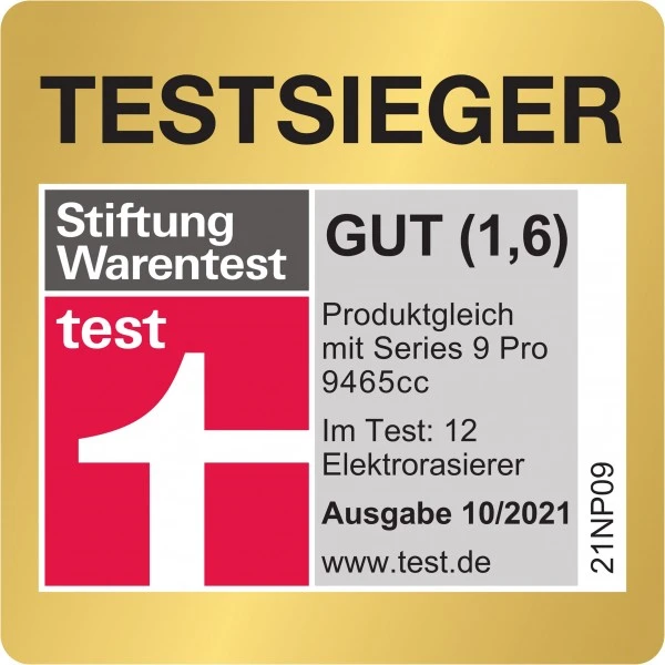 Braun 9475cc System Wet&dry Series 9 Rasierer Noble Metal â Bild 2