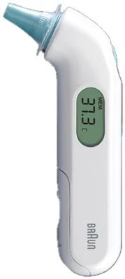 Braun IRT 3030 ThermoScan 3 Ohrthermometer Weiß