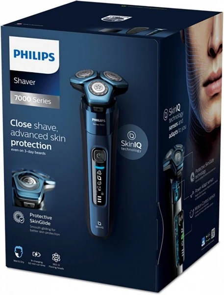 Philips S7782/50 Series 7000 Rasierer Blau 2 Philips S7782/50 Series 7000 Rasierer Blau – Bild 2
