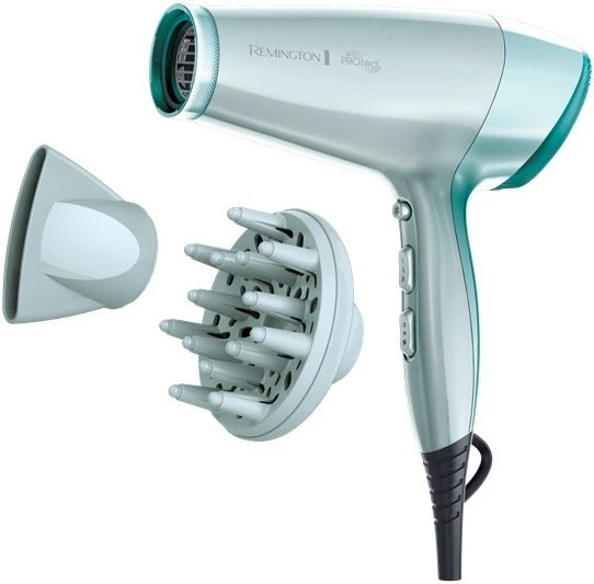 Remington D 8700 E 51 Protect Dryer Haartrockner Blau