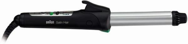Braun CU710 Satin Hair 7 Lockenstab Schwarz/silber 1 Braun CU710 Satin Hair 7 Lockenstab Schwarz/silber