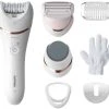 Philips BRE730/10 Satinelle Advanced Epilierer Weiß/rosa